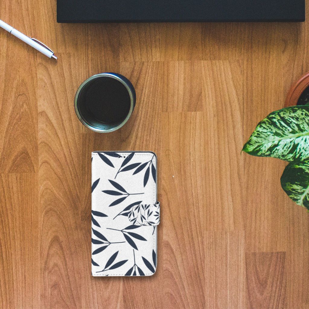 Xiaomi Mi Mix 2s Hoesje Leaves Blue