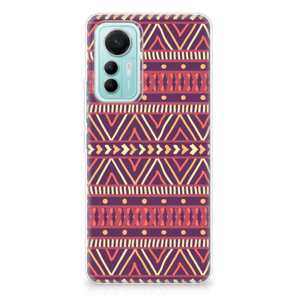 Xiaomi 12 Lite TPU bumper Aztec Paars B2C Telecom
