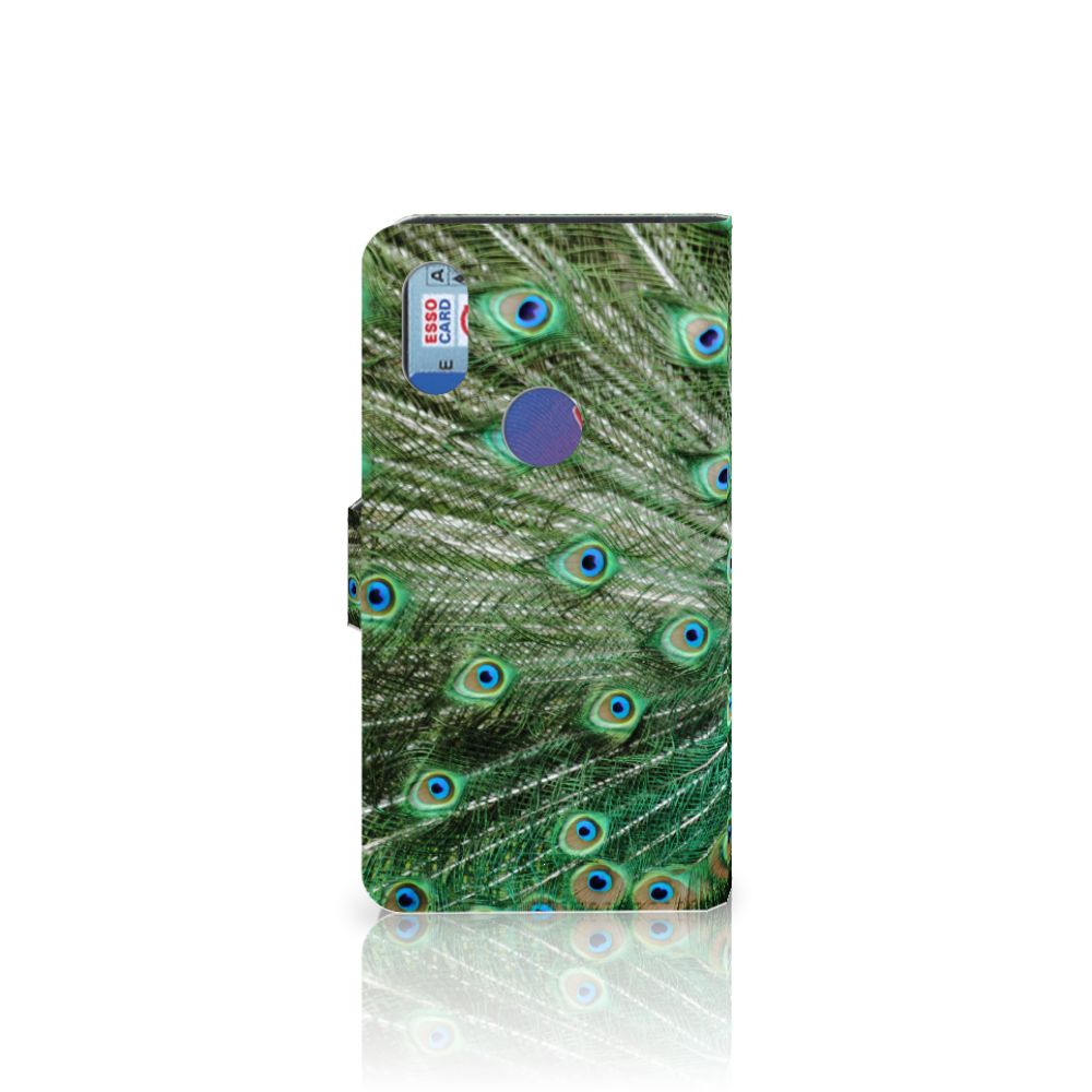 Xiaomi Mi Mix 2s Telefoonhoesje met Pasjes Pauw