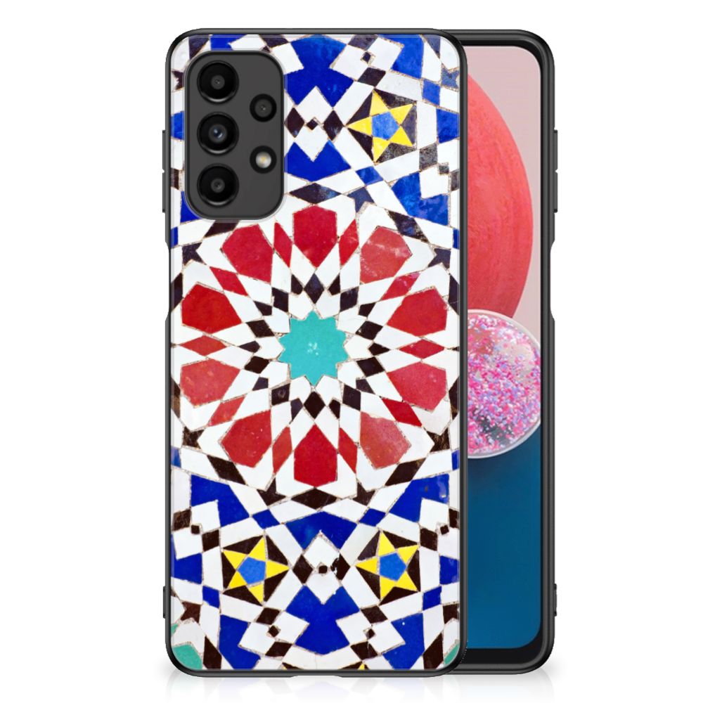 Samsung Galaxy A13 4G Marmeren Print Telefoonhoesje Mozaïek B2C Telecom