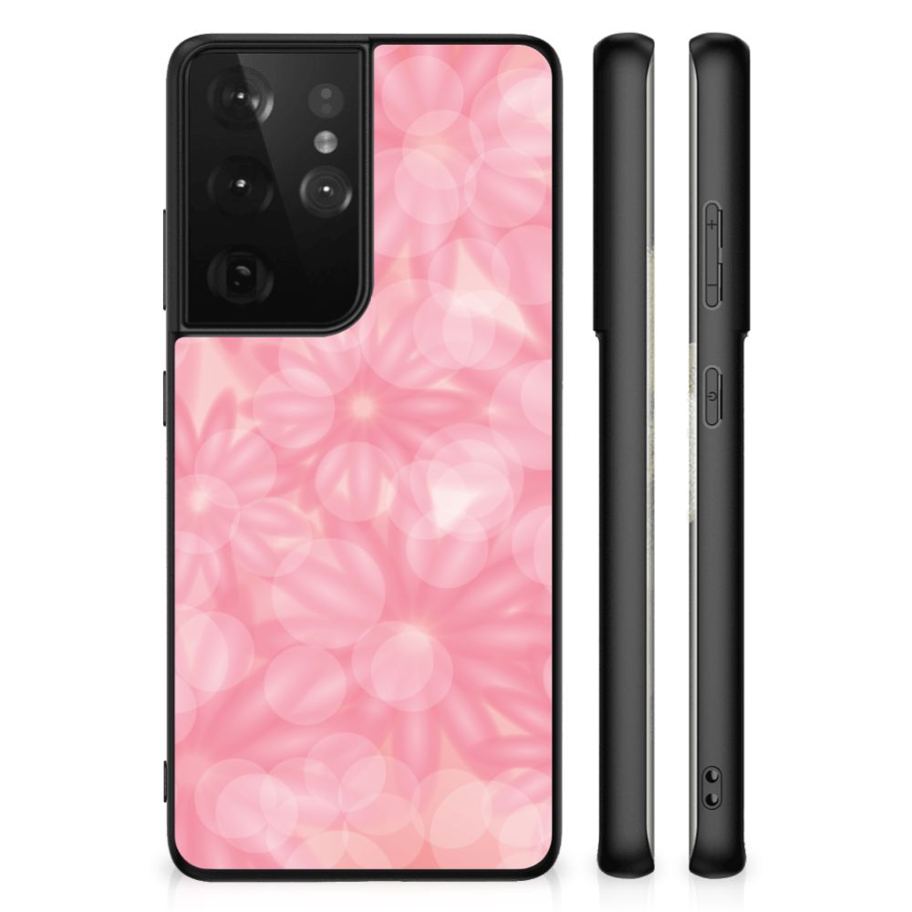 Samsung Galaxy S21 Ultra Bloemen Hoesje Spring Flowers B2C Telecom