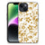 iPhone 15 Bloemen Hoesje Gouden Bloemen