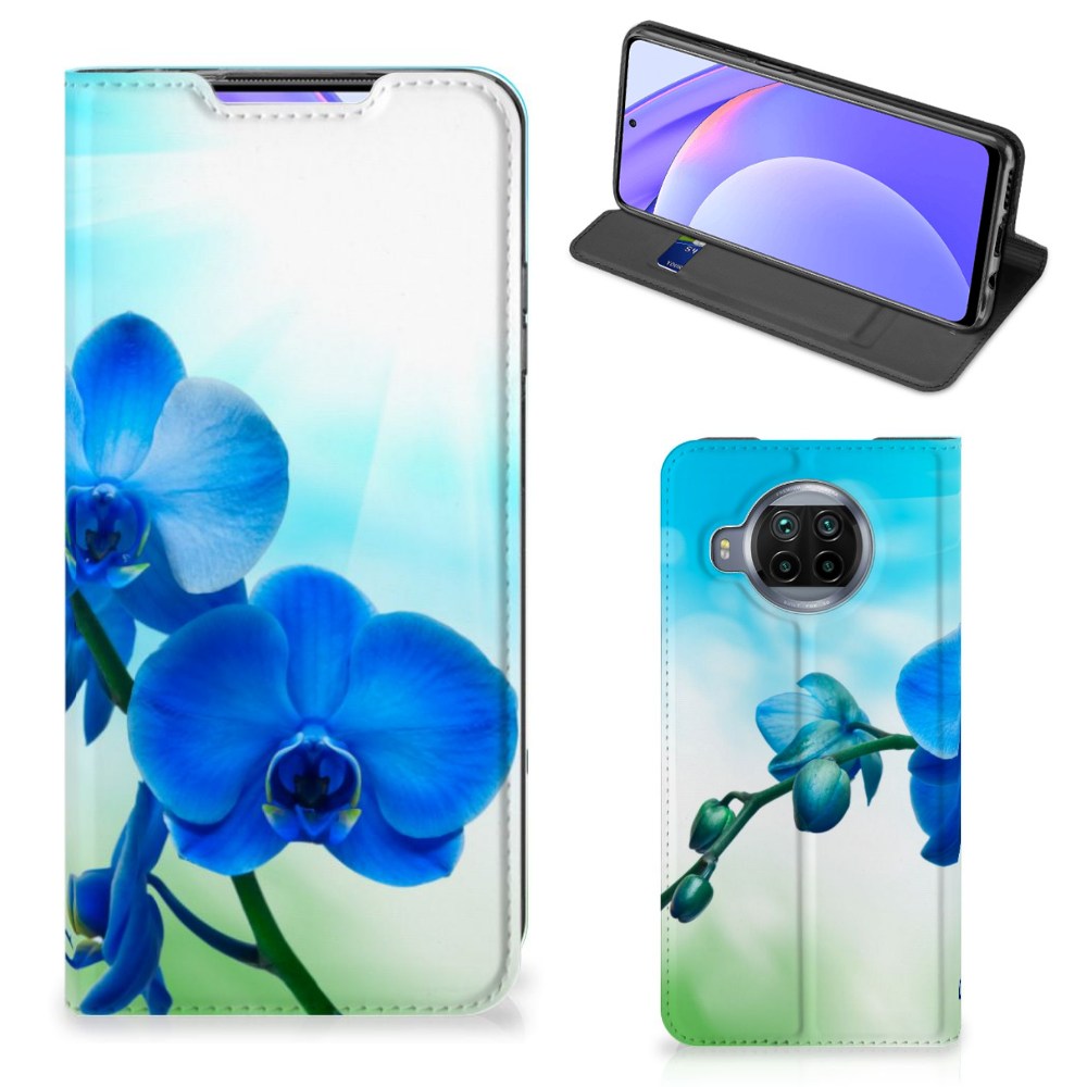 Xiaomi Mi 10T Lite Smart Cover Orchidee Blauw - Cadeau voor je Moeder - B2C Telecom