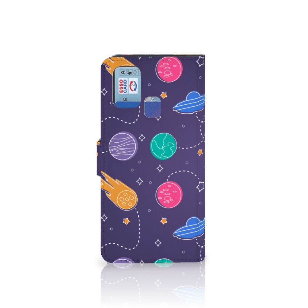Samsung Galaxy M31 Wallet Case met Pasjes Space