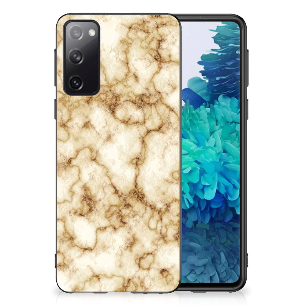 Samsung Galaxy S20 Gripcase Marmer Goud