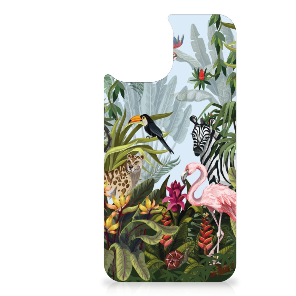 Dierenprint Telefoonhoesje voor Apple iPhone 13 mini Jungle B2C Telecom