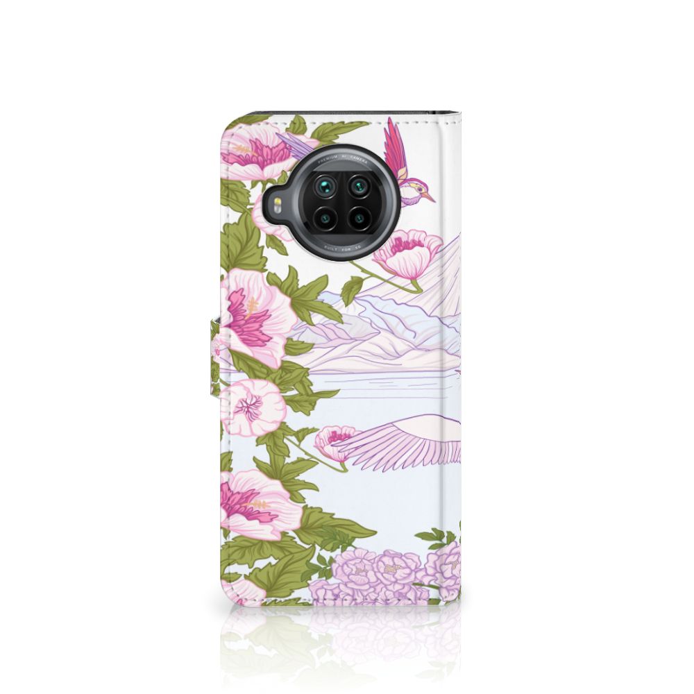 Xiaomi Mi 10T Lite Telefoonhoesje met Pasjes Bird Standing