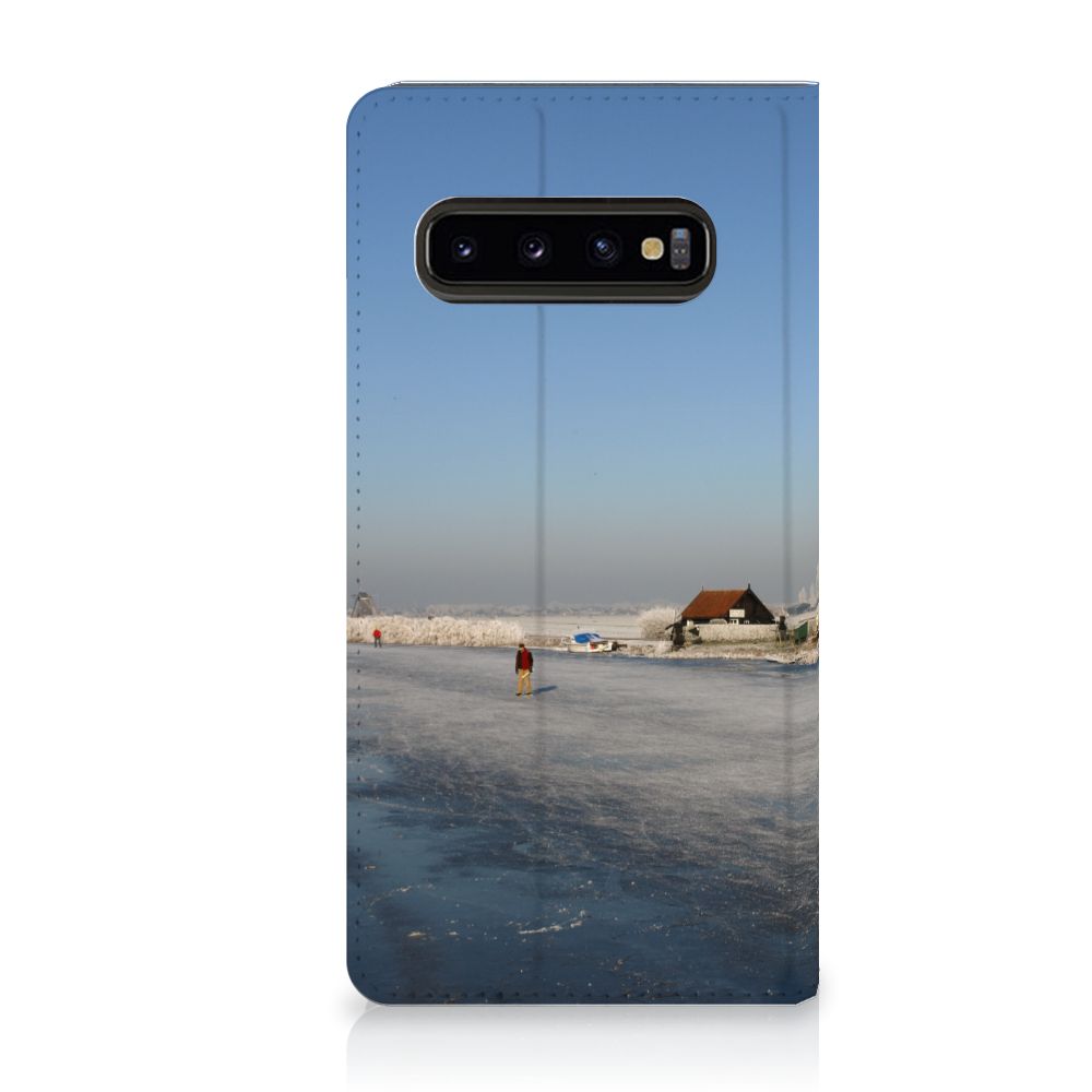 Samsung Galaxy S10 Book Cover Schaatsers