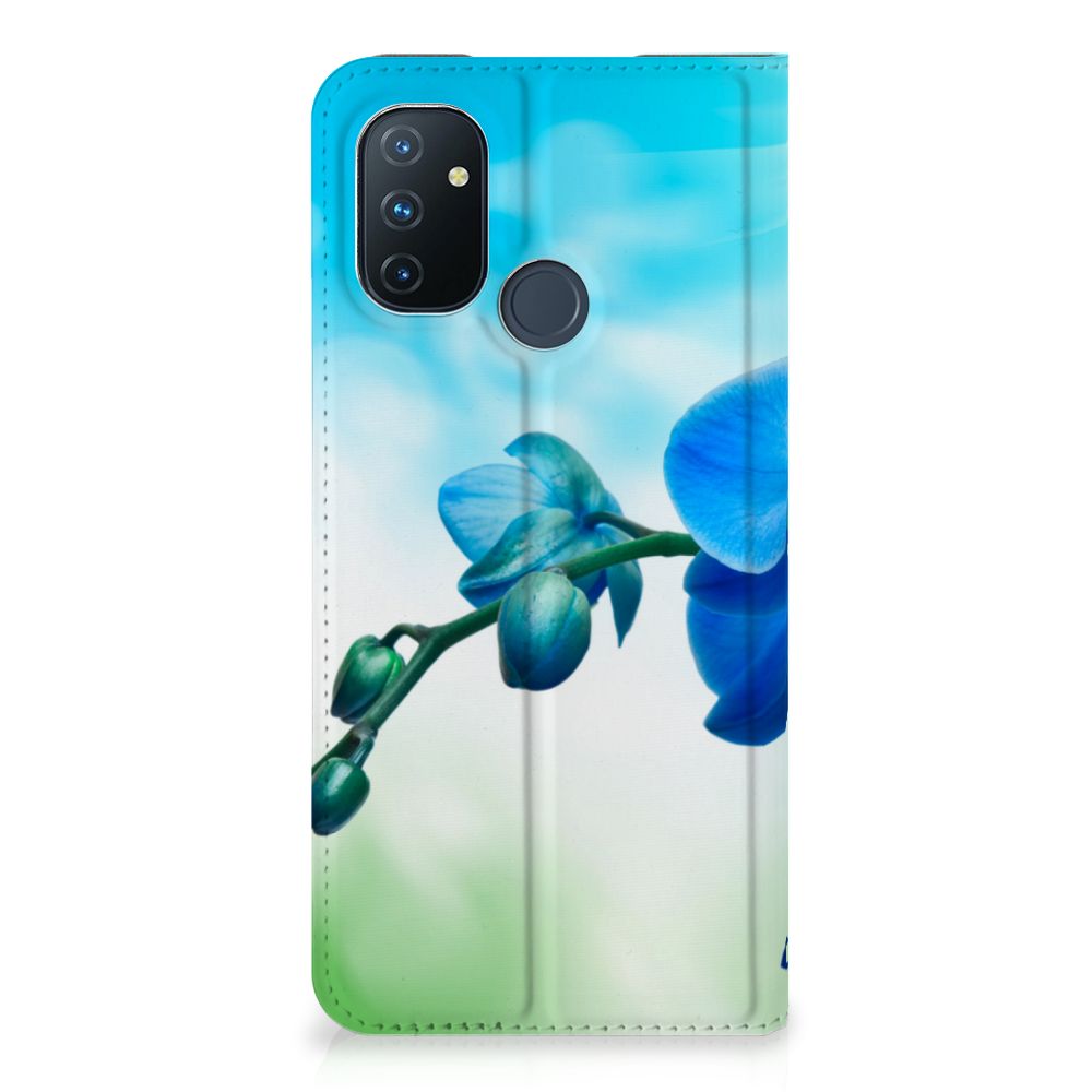 OnePlus Nord N100 Smart Cover Orchidee Blauw - Cadeau voor je Moeder - B2C Telecom