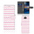 Sony Xperia 10 Telefoon Hoesje Waves Roze
