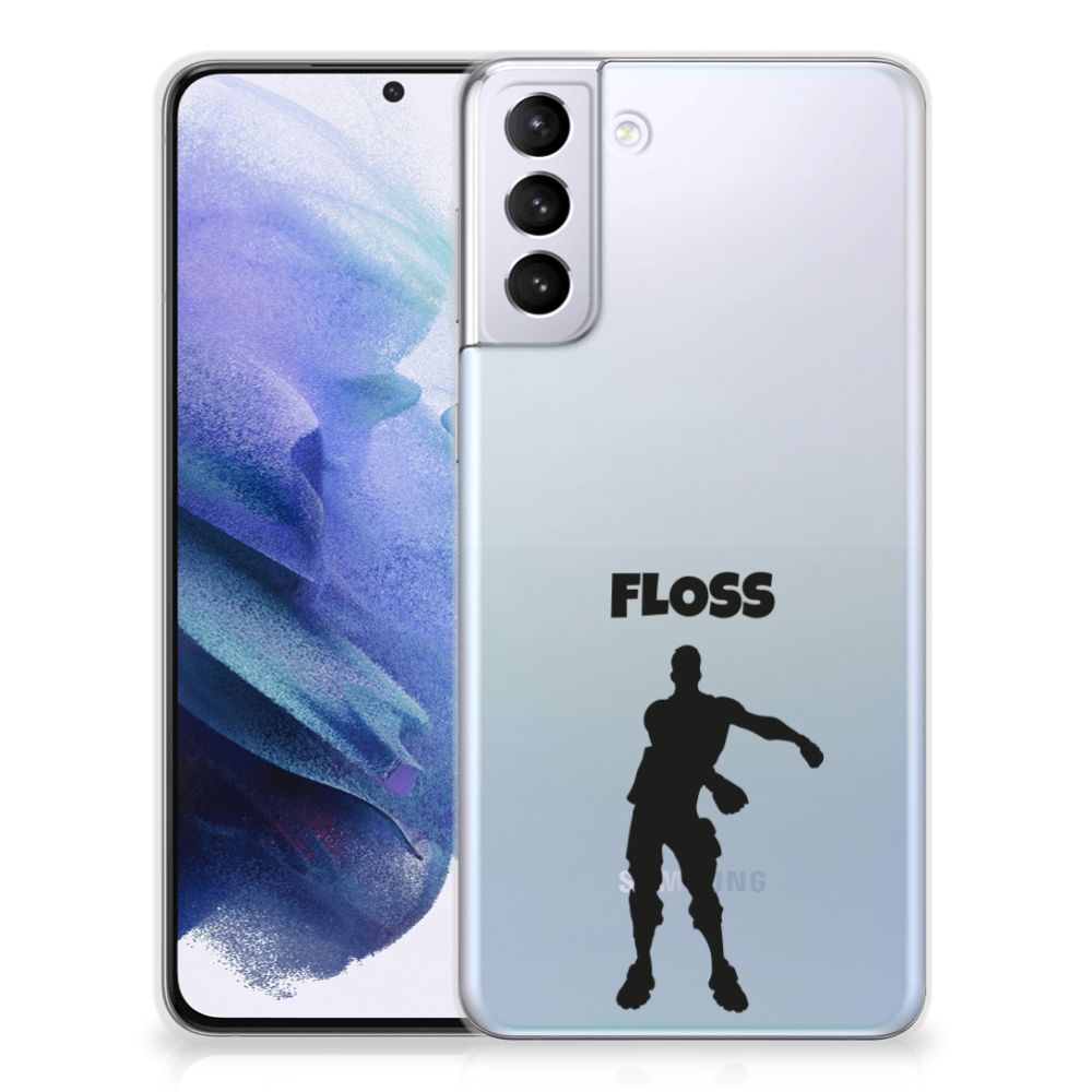 Samsung Galaxy S21 Plus Telefoonhoesje met Naam Floss B2C Telecom