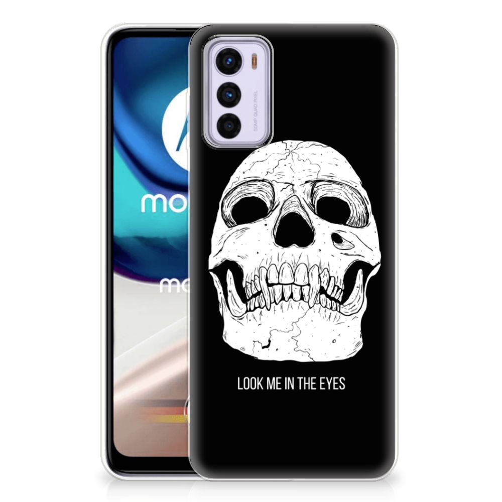 Silicone Back Case Motorola Moto G42 Skull Eyes B2C Telecom