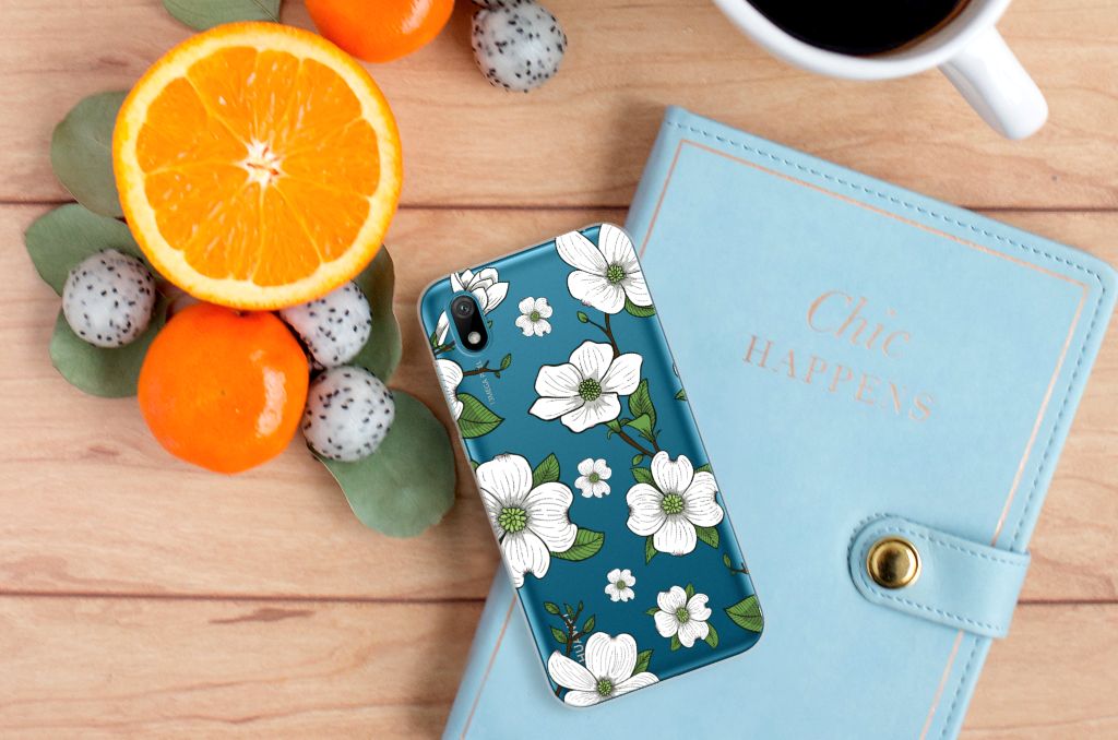 Huawei Y5 (2019) TPU Case Dogwood Flowers