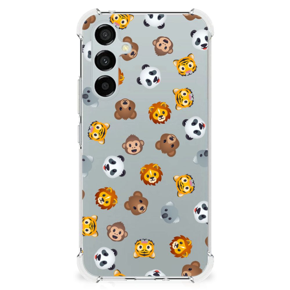 Doorzichtige Silicone Hoesje voor Samsung Galaxy A54 Dieren Emojis B2C Telecom