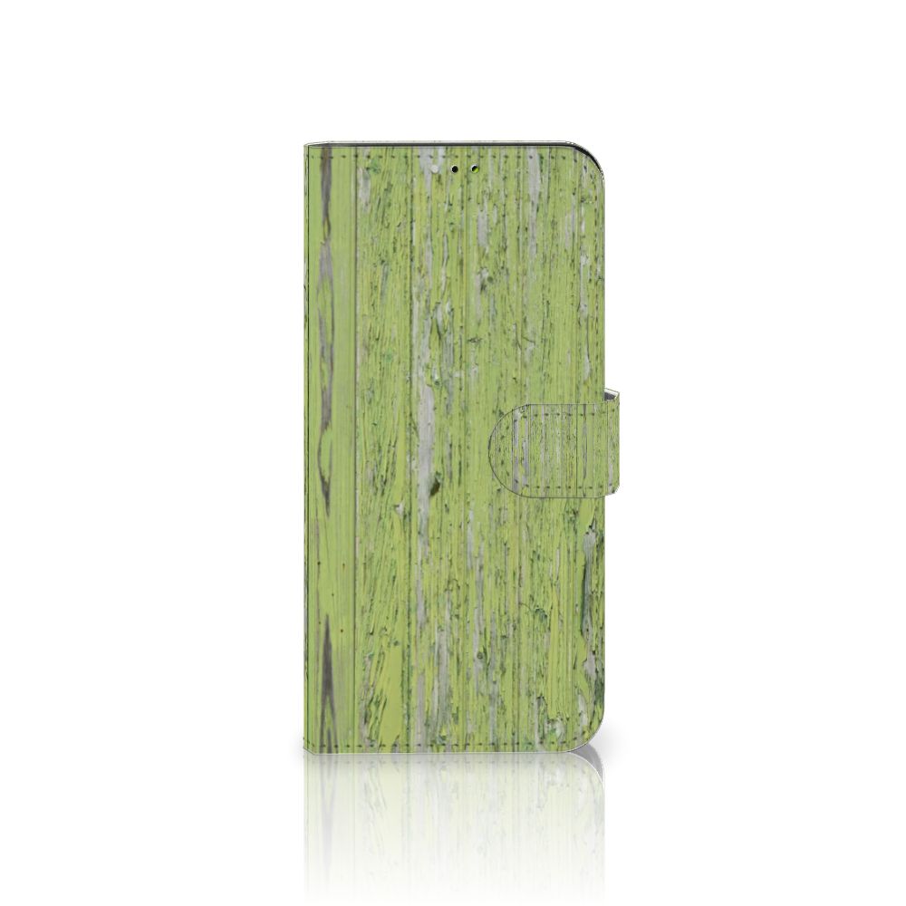 Samsung Galaxy A03 Book Style Case Green Wood