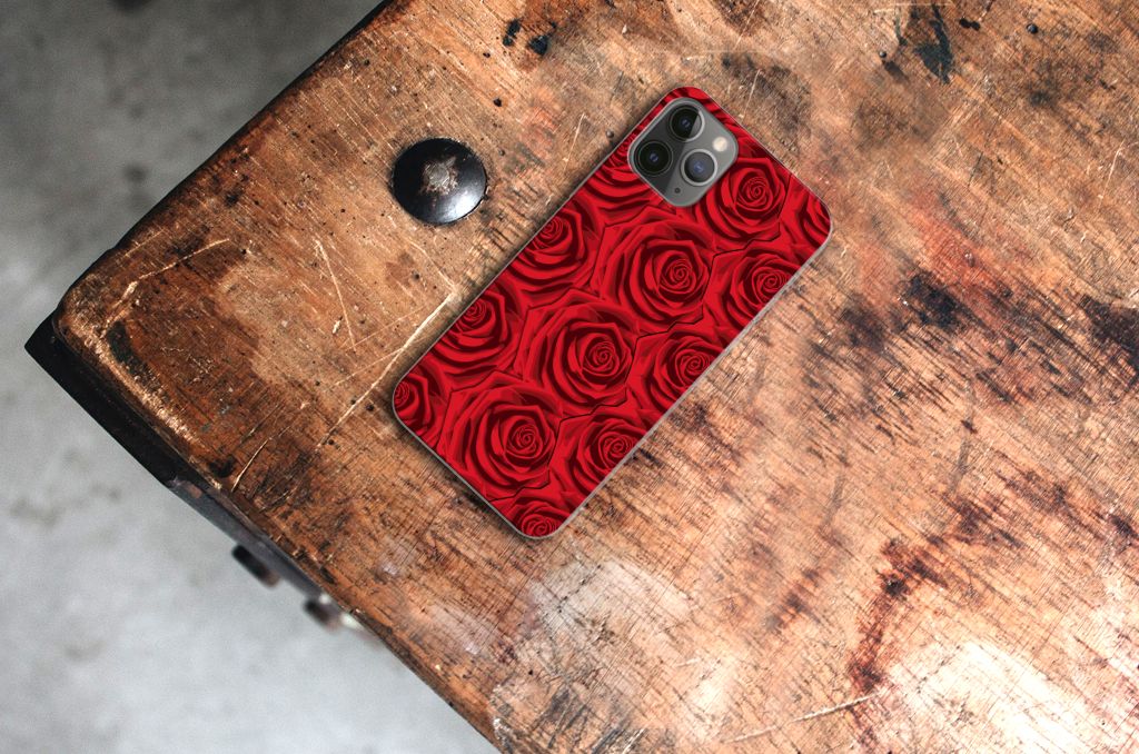 Apple iPhone 11 Pro TPU Case Red Roses