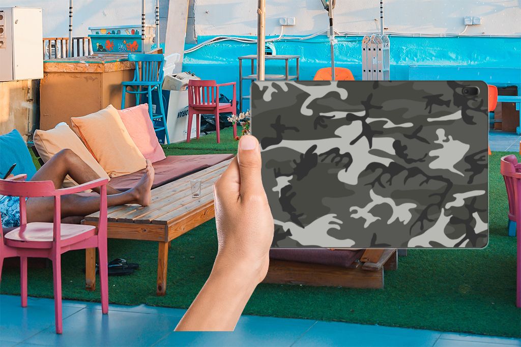 Lenovo Tab E10 Hippe Hoes Army Light