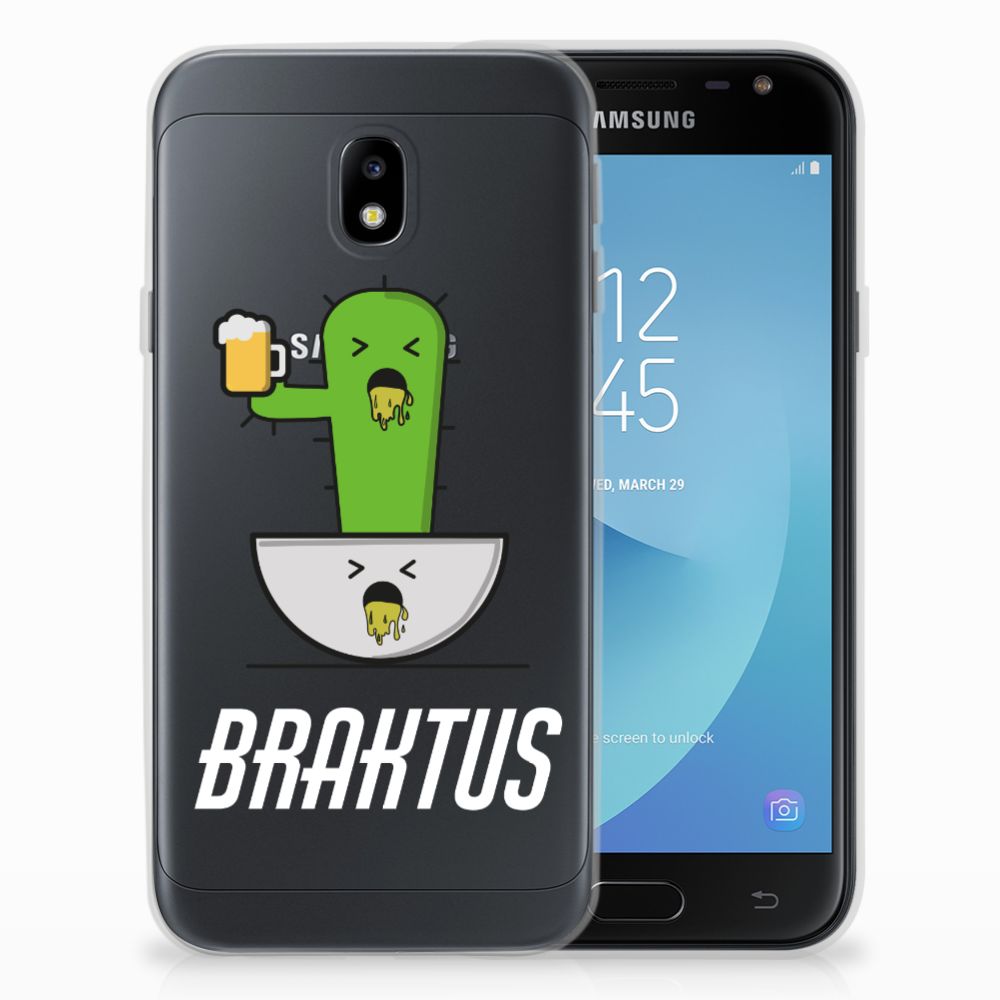 Samsung Galaxy J3 2017 Telefoonhoesje met Naam Braktus