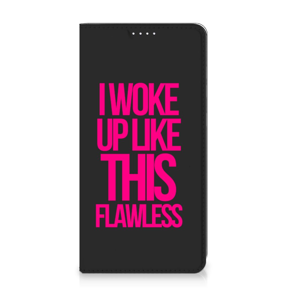 Samsung Galaxy S20 FE Hoesje met tekst Woke Up - Origineel Cadeau Zelf Maken - B2C Telecom