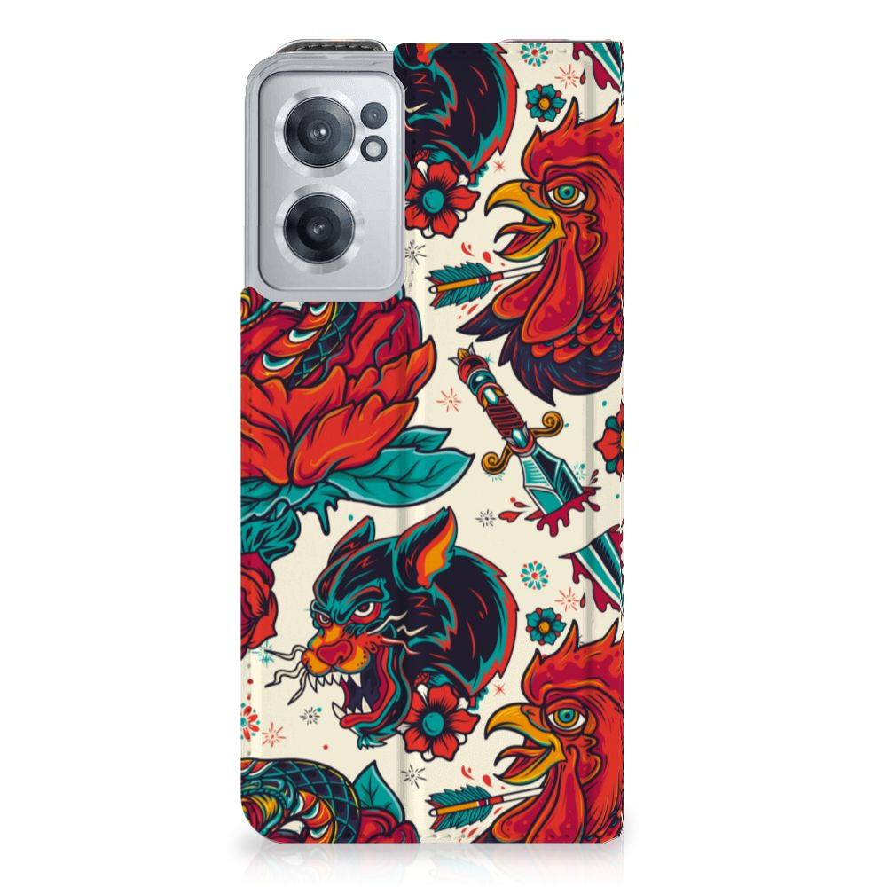 Stand Case voor OnePlus Nord CE 2 5G Old Skool - B2C Telecom