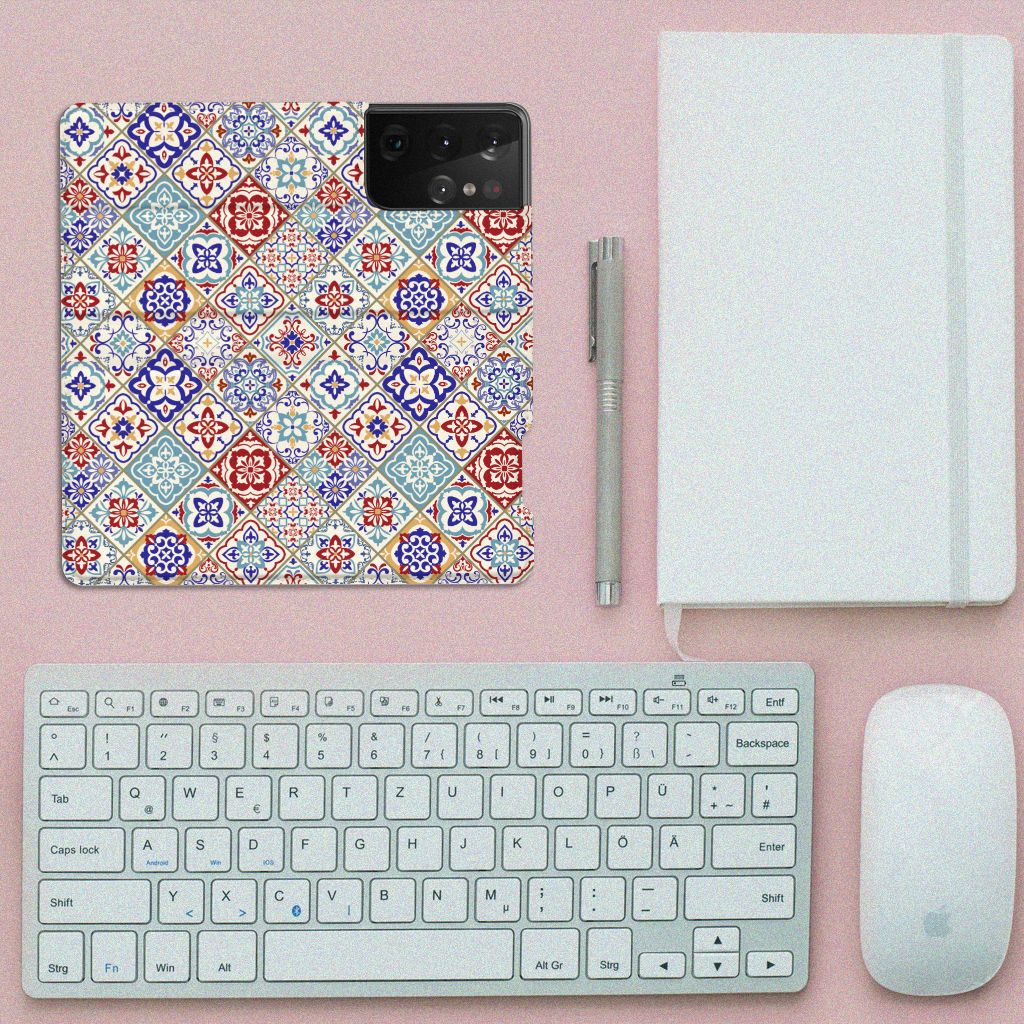 Samsung Galaxy S21 Ultra Standcase Tiles Color - B2C Telecom