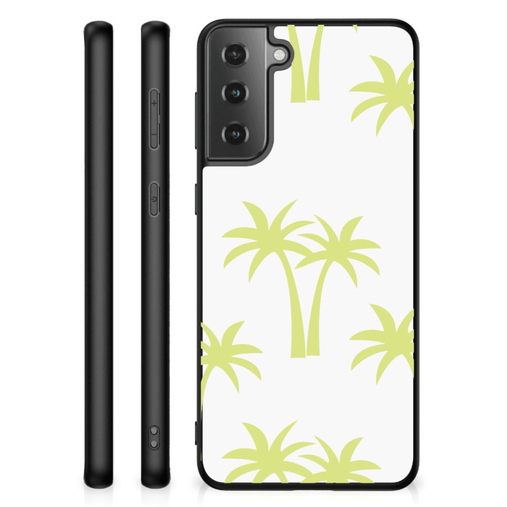 Samsung Galaxy S21 Plus Bloemen Hoesje Palmtrees B2C Telecom
