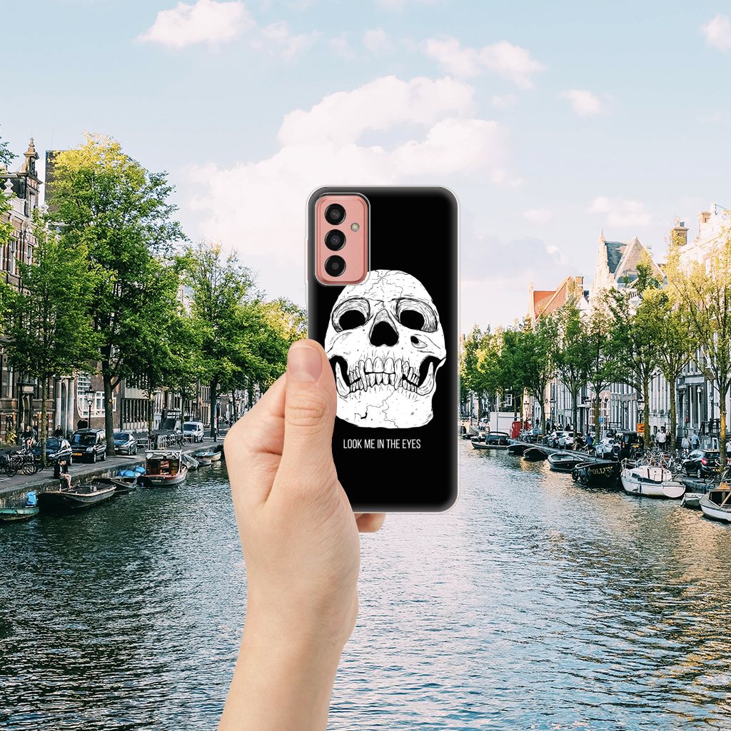 Silicone Back Case Samsung Galaxy M13 | M23 Skull Eyes B2C Telecom