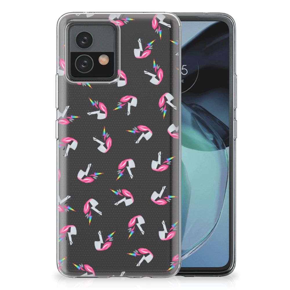 TPU bumper voor Motorola Moto G72 Unicorns B2C Telecom