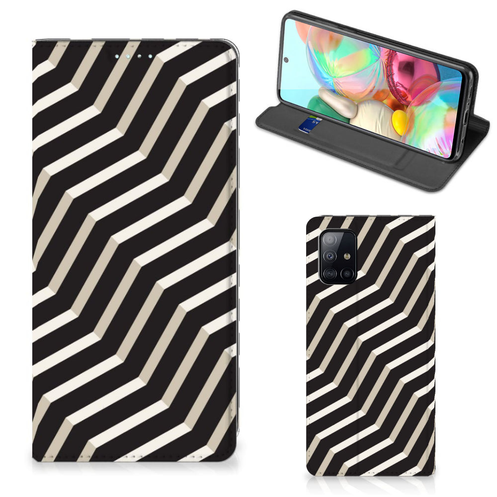 Samsung Galaxy A71 Stand Case Illusion