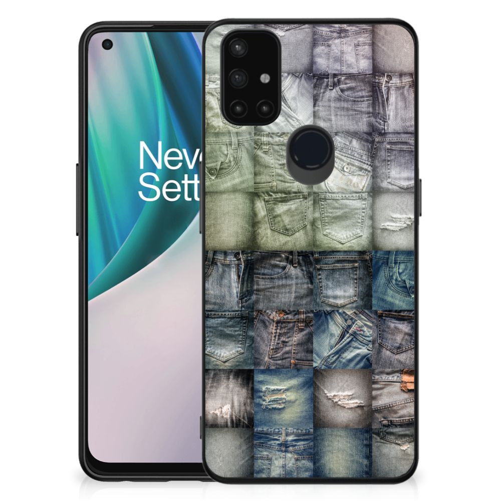 GSM Cover OnePlus Nord N10 5G Spijkerbroeken