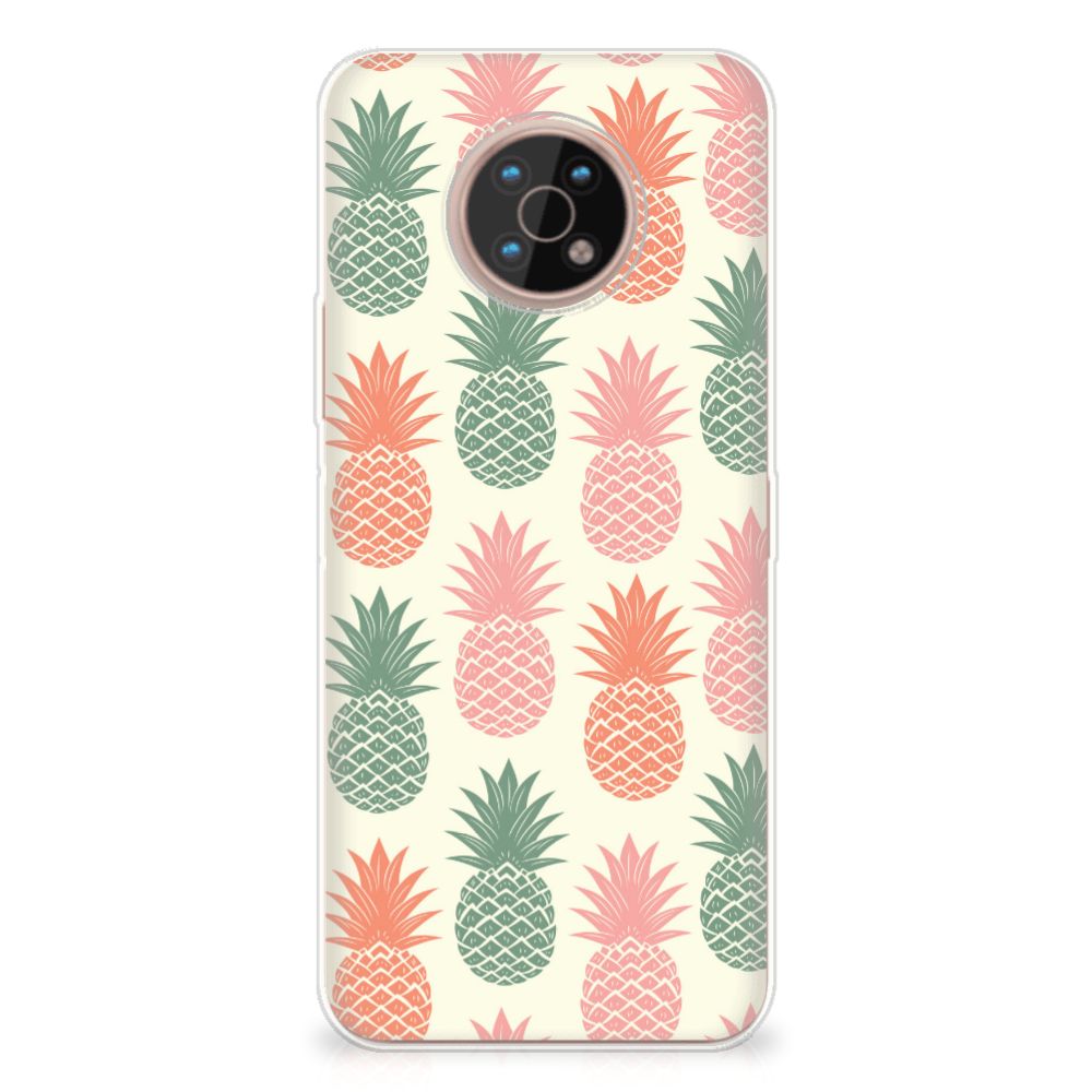 Nokia G50 Siliconen Case Ananas