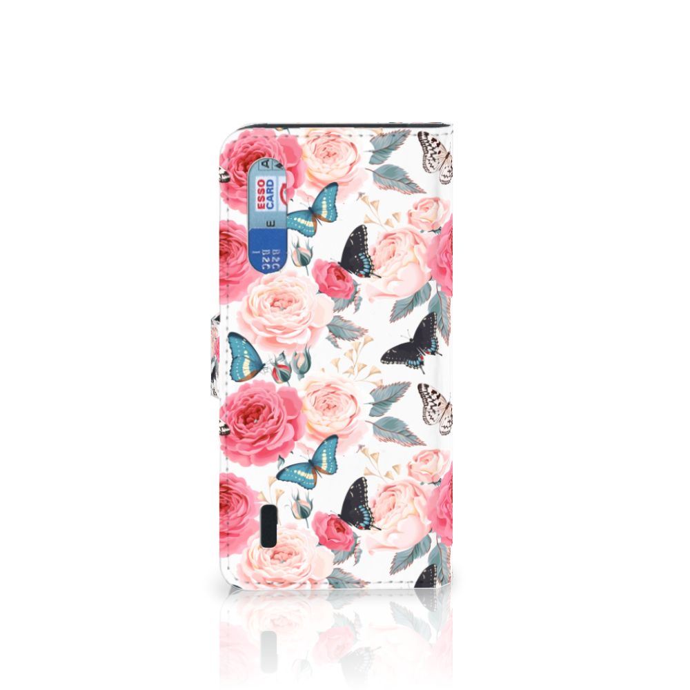 Xiaomi Mi 9 Lite Hoesje Butterfly Roses