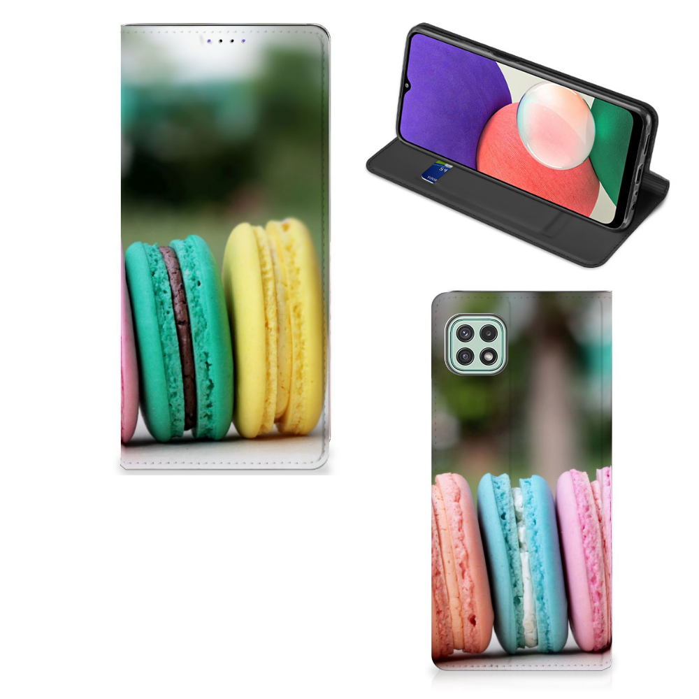Samsung Galaxy A22 5G Flip Style Cover Macarons - B2C Telecom