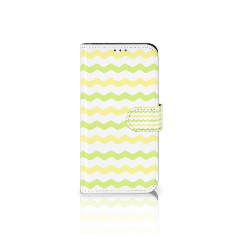 Samsung Galaxy Xcover 5 Telefoon Hoesje Waves Yellow