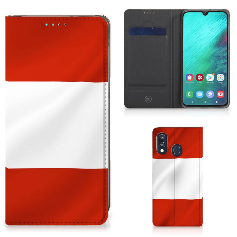 Samsung Galaxy A40 Standcase Oostenrijk