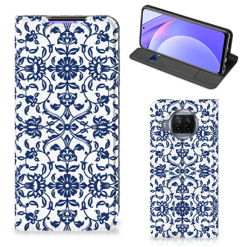 Xiaomi Mi 10T Lite Smart Cover Flower Blue - B2C Telecom