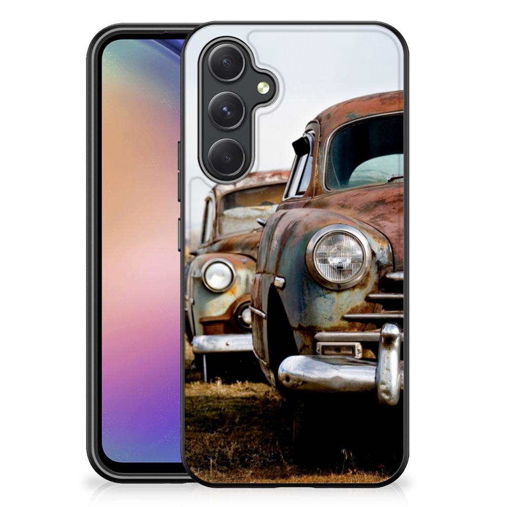 Samsung Galaxy A54 Silicone Back Case Vintage Auto
