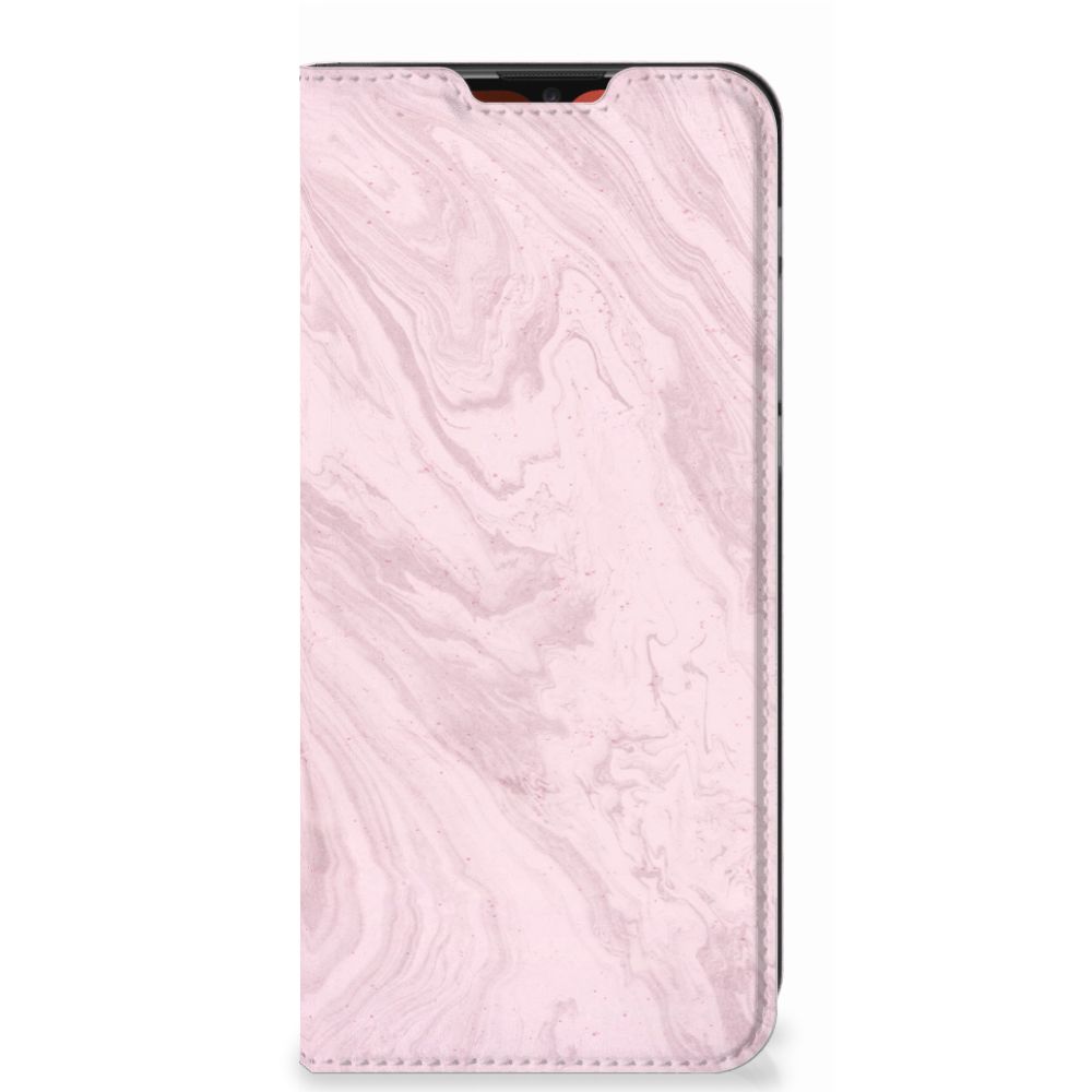 Motorola Moto E7 Power | E7i Power Standcase Marble Pink - Origineel Cadeau Vriendin