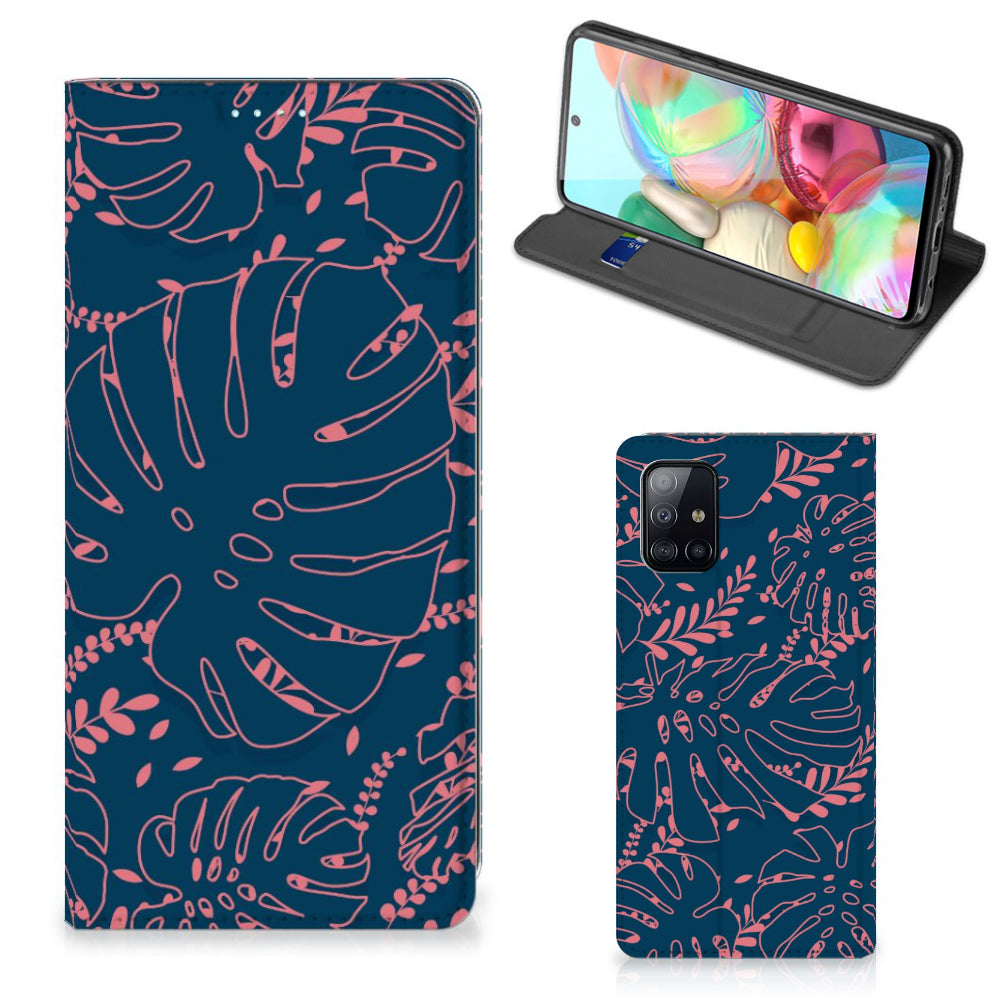 Samsung Galaxy A71 Smart Cover Palm Leaves