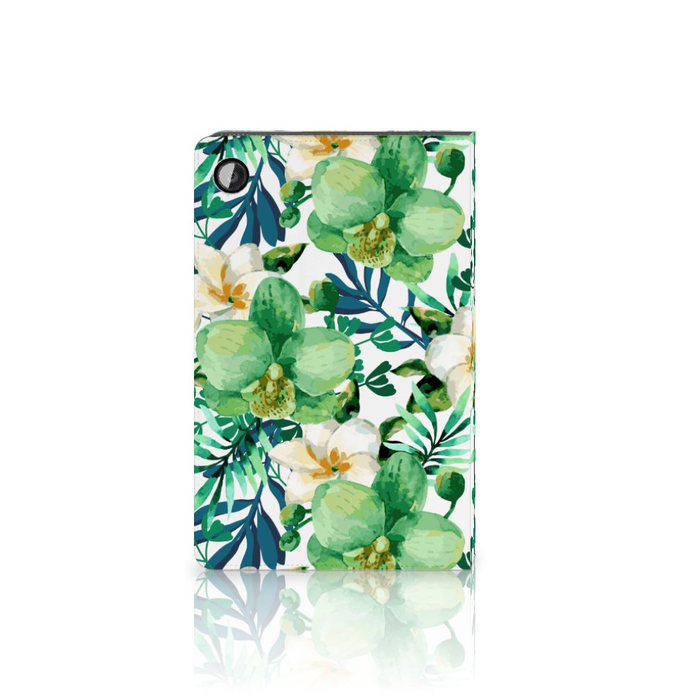 Samsung Galaxy Tab A8 2021/2022 Tablet Cover Orchidee Groen