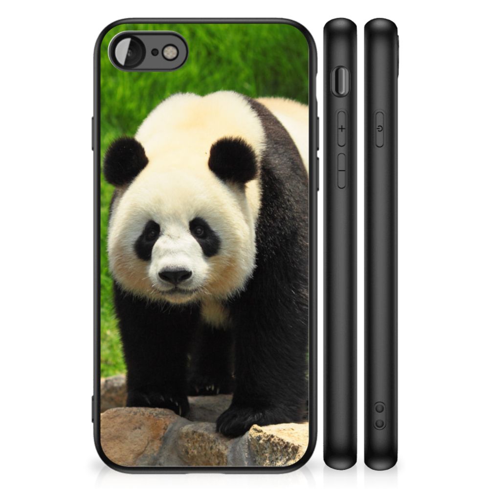 iPhone SE 2022 | SE 2020 | 7/8 Dierenprint Telefoonhoesje Panda met panda afbeelding voor Apple iPhone 7/8/SE (2020/2022)