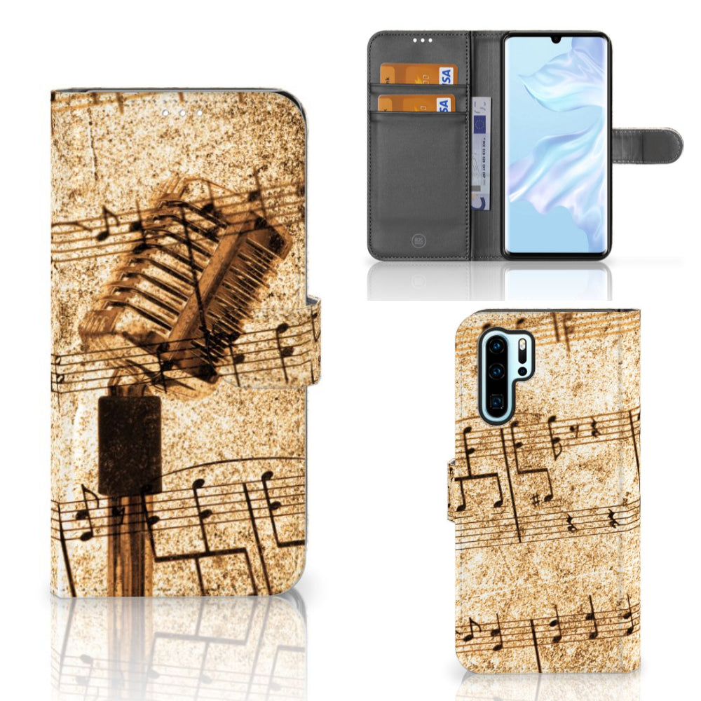 Huawei P30 Pro Telefoonhoesje met foto Bladmuziek