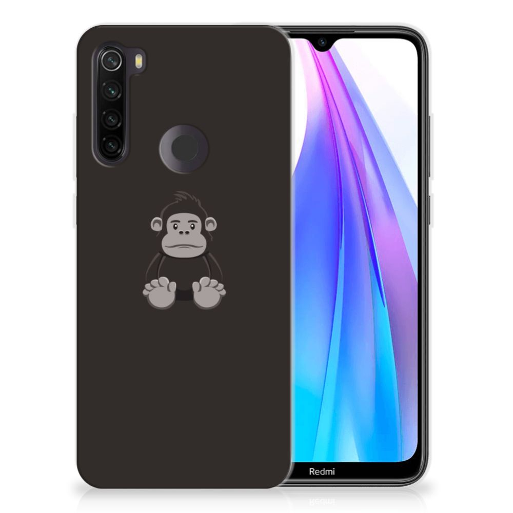 Xiaomi Redmi Note 8T Telefoonhoesje met Naam Gorilla