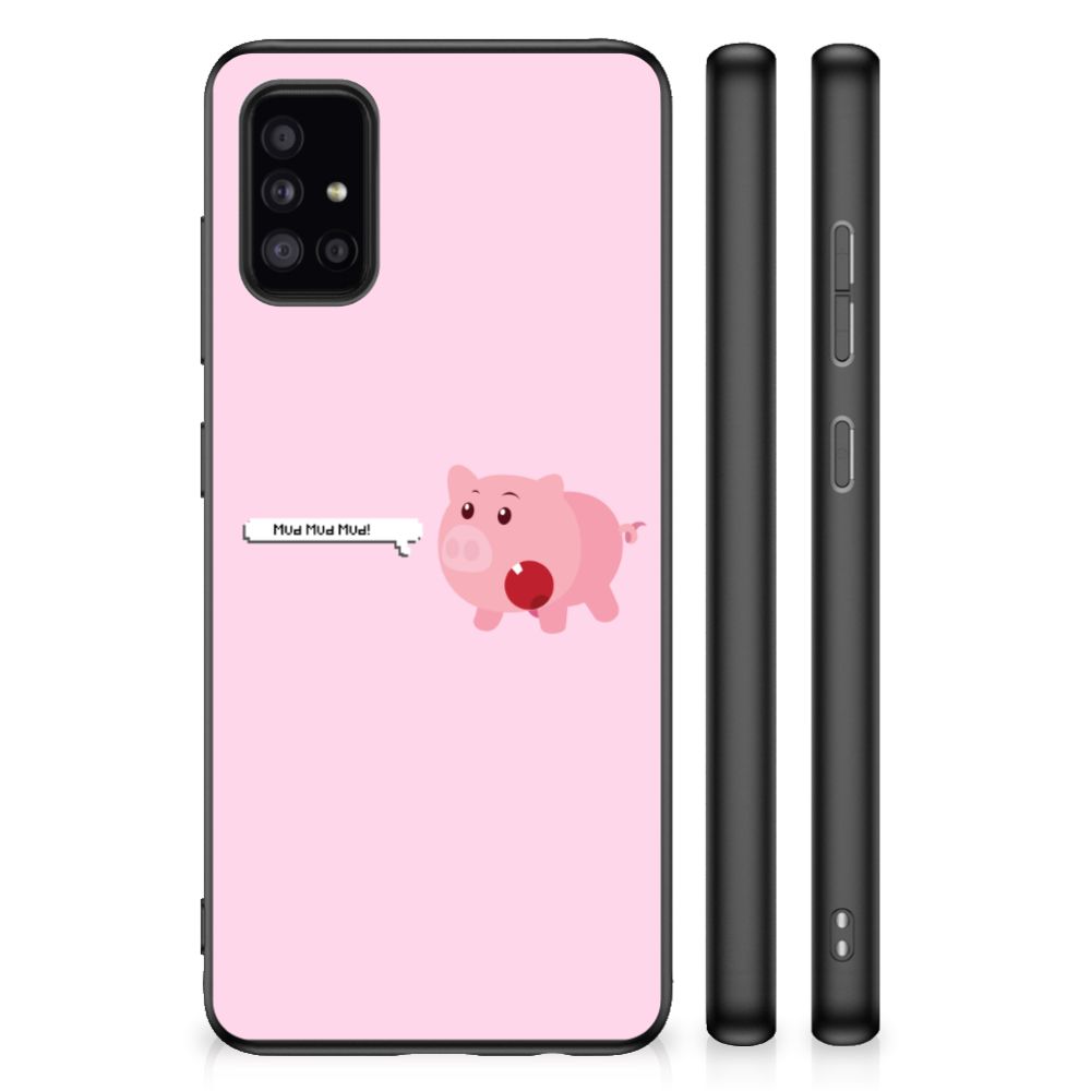 Samsung Galaxy A51 Bumper Hoesje Pig Mud