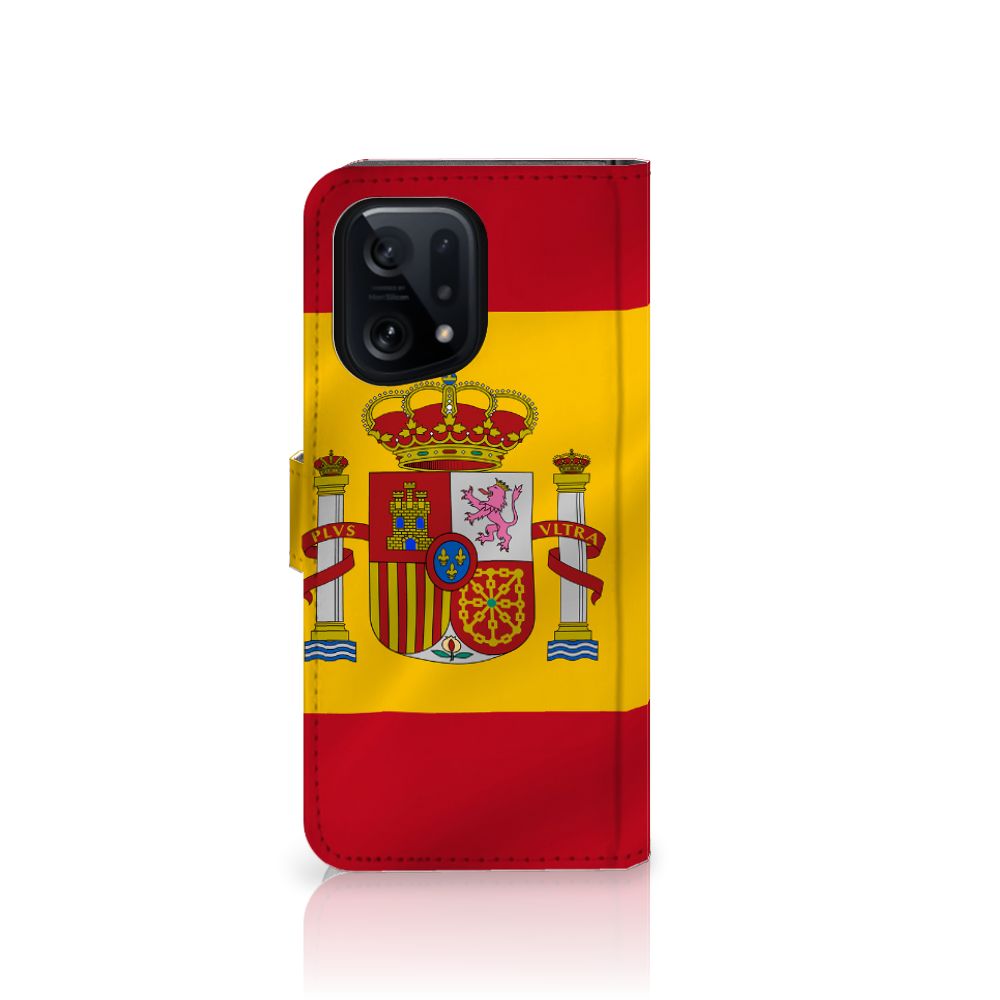 OPPO Find X5 Bookstyle Case Spanje
