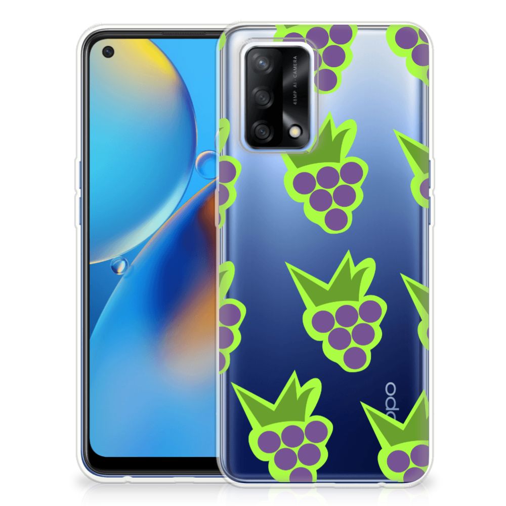 OPPO A74 4G Siliconen Case Druiven B2C Telecom