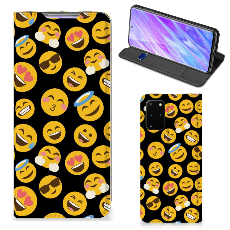 Samsung Galaxy S20 Plus Hoesje met Magneet Emoji - B2C Telecom