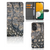Samsung Galaxy A14 4G Telefoonhoesje met Pasjes Krokodillenprint met stoere krokodillenprint en interieur.