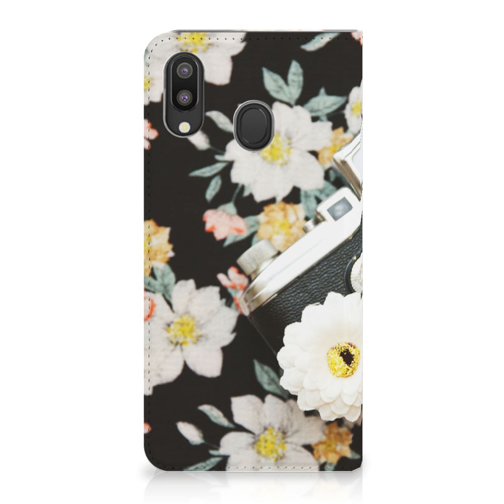 Samsung Galaxy M20 Stand Case Vintage Camera