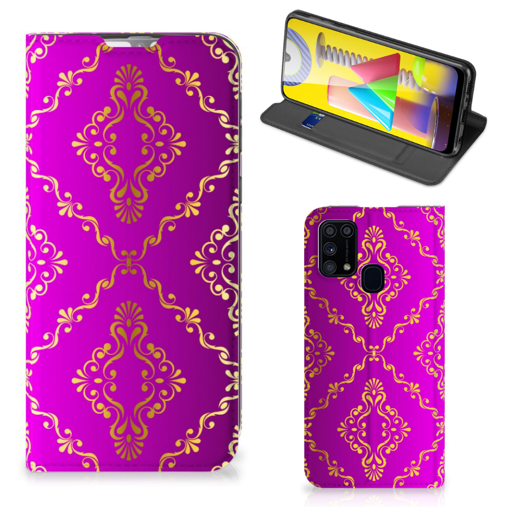 Telefoon Hoesje Samsung Galaxy M31 Barok Roze - B2C Telecom